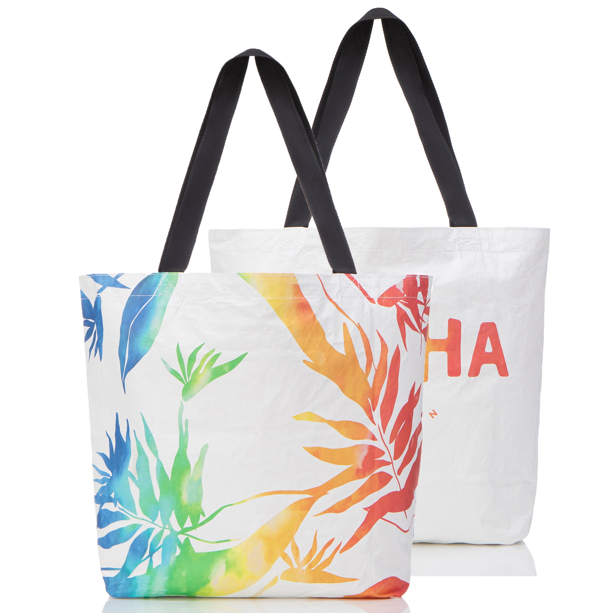 新品【 Aloha Collection 】 TOTE Hawaii ALOHA COLLECTION REVERSIBLE TOTE / BIG ISLAND HIBISCUS - MELON +