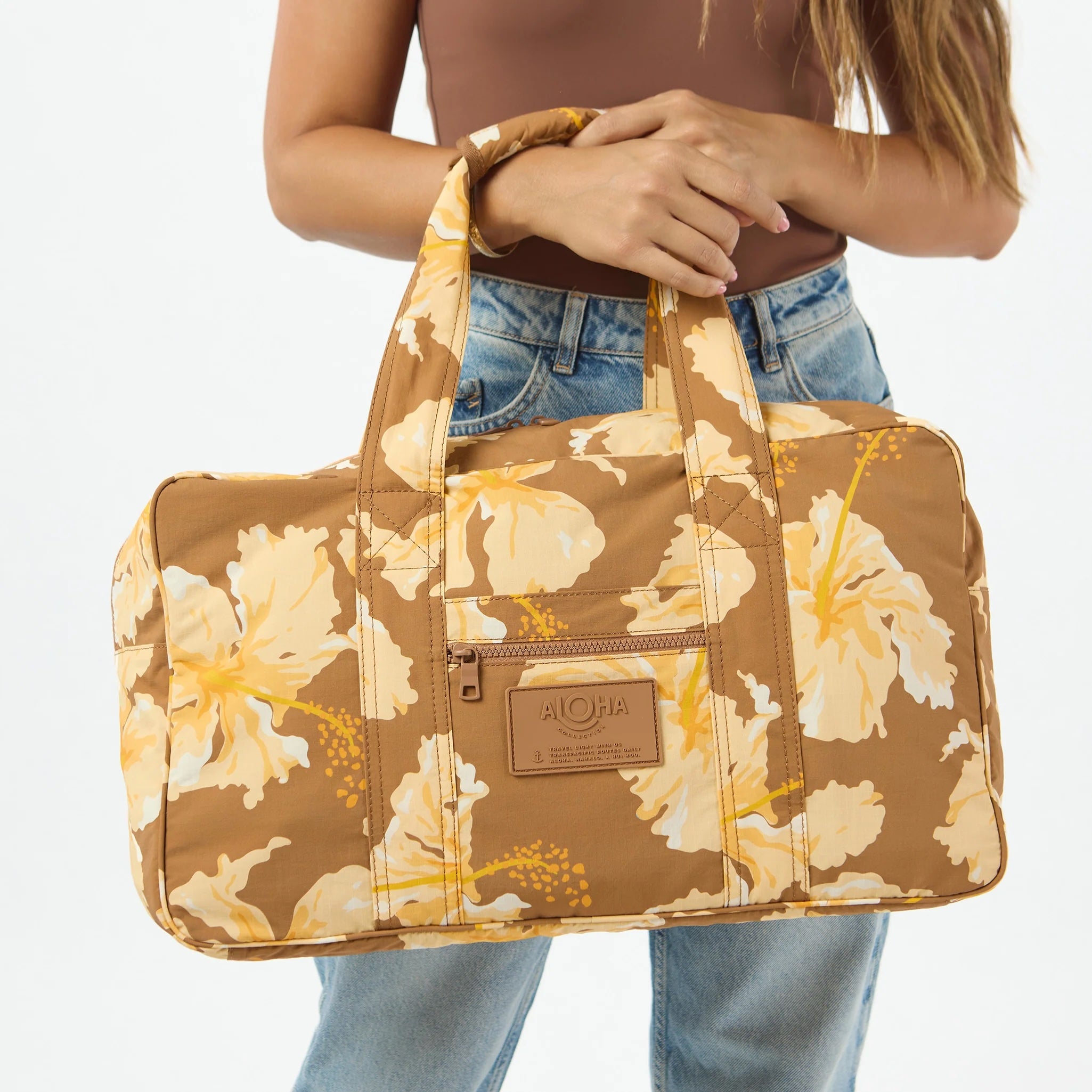 ボストンバッグ KEEP IT LIGHT WEEKENDER Vintage Hawaiian Vintage Hawaiian Keep It Light Weekender in 1970's by