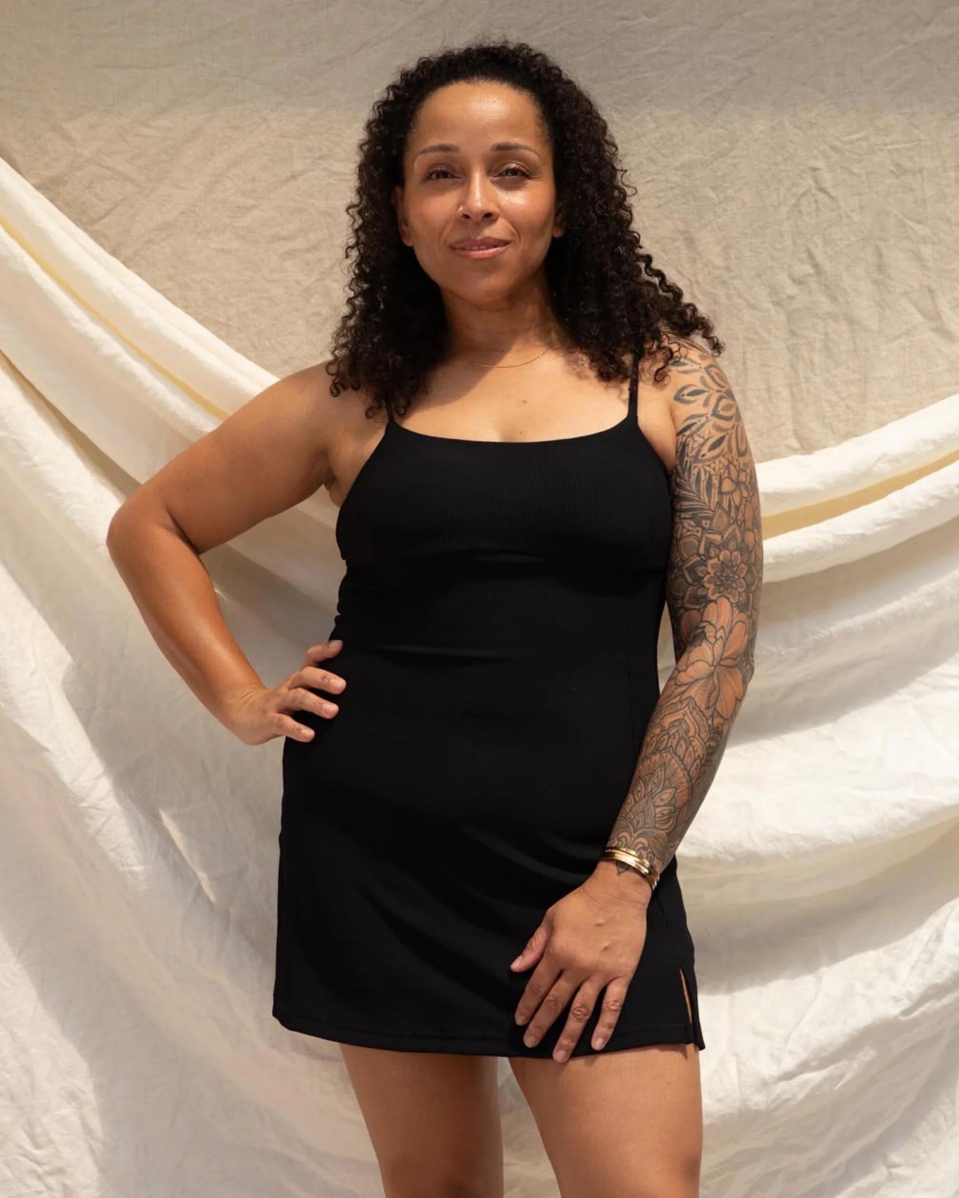 Plus size tennis dress top